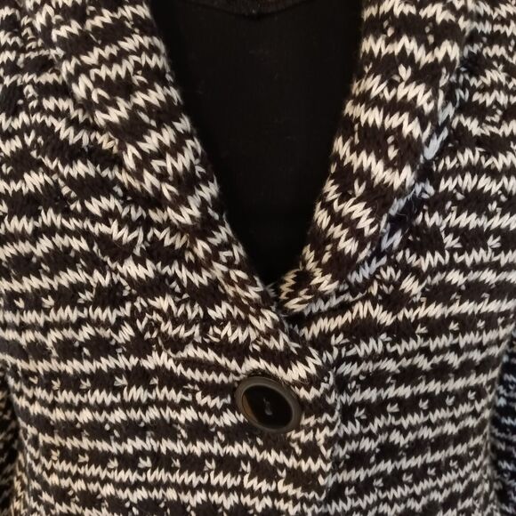 Knit Sweater 100% Cotton Casual Comfy Cozy Business Modest Church Women MEDIUM - Picture 5 of 9